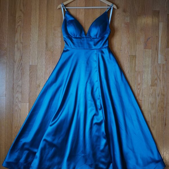 Jovani 68314 Spaghetti Straps Long Prom Dress || 6 - Picture 3 of 10